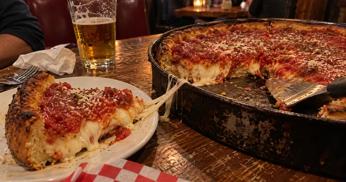 Deep Dish Pizza